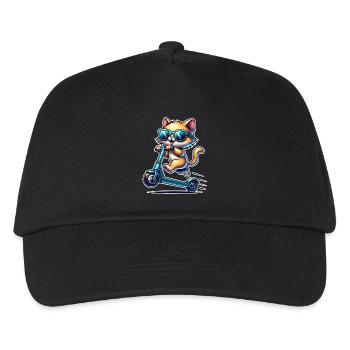 E-Scooter E-Scooter Trottinette pour chat - Casquette de baseball Enfant - noir - Devant