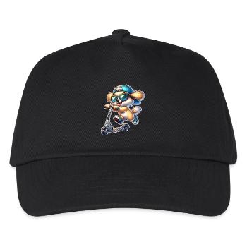 E-Scooter E-Scooter Dog Scooter - Kids’ Baseball Cap - black - Front