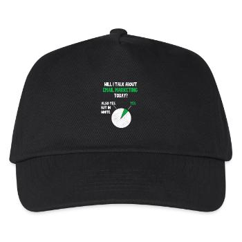 Email Internet marketing Will talk about Funny Quo - Casquette de baseball Enfant - noir - Devant