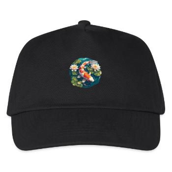 Koi Koi Carp - Kids’ Baseball Cap - black - Front