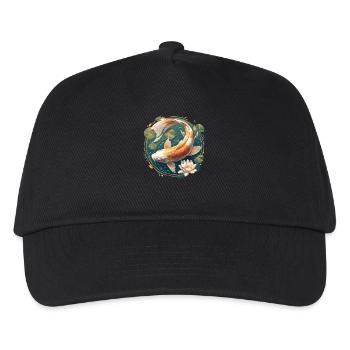 Koi Koi Carp - Kids’ Baseball Cap - black - Front