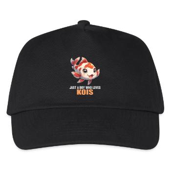 Koi Koi Carp - Kids’ Baseball Cap - black - Front