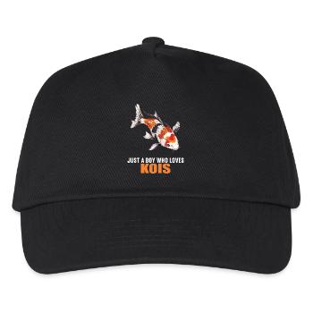 Koi Koi Carp - Kids’ Baseball Cap - black - Front