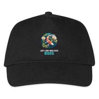 Koi Koi Carp - Kids’ Baseball Cap - black - Front