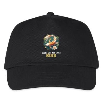 Koi Koi Carp - Kids’ Baseball Cap - black - Front