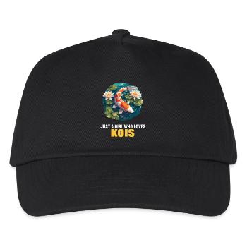 Koi Koi Carp - Kids’ Baseball Cap - black - Front