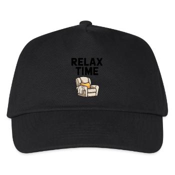 BEQUEME SESSEL - Kinder Basecap - Schwarz - Vorne