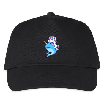 Narval - Casquette de baseball Enfant - noir - Devant