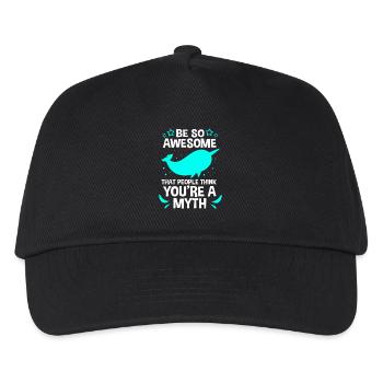 Narval - Casquette de baseball Enfant - noir - Devant