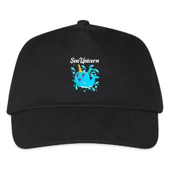 Narval - Casquette de baseball Enfant - noir - Devant
