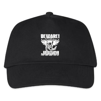 Judo Beware I Know Judo - Kids’ Baseball Cap - black - Front