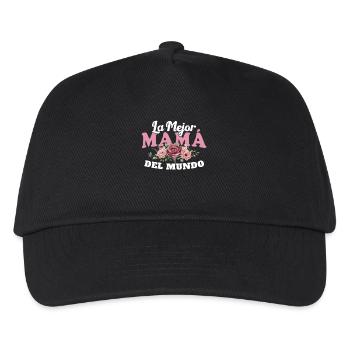 The World's Best Mom Mother's Day Gift - Kids’ Baseball Cap - black - Front