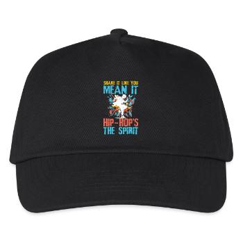 Shake It Like You Mean It Hip Hop's The Spirit - Kinder Basecap - Schwarz - Vorne