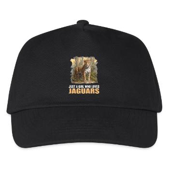 Jaguare Jaguar - Kinder Basecap - Schwarz - Vorne