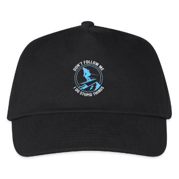 Ski Ski Holiday - Kids’ Baseball Cap - black - Front