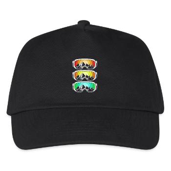Ski Ski Holiday - Kids’ Baseball Cap - black - Front