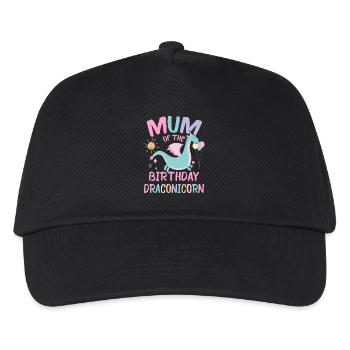 Maman de la fête de famille Dracon - Casquette de baseball Enfant - noir - Devant