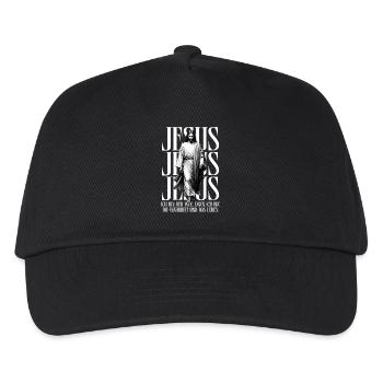 Jesus the Way - Kids’ Baseball Cap - black - Front