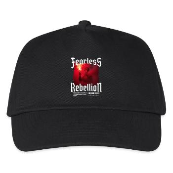Tendance Rebel Streetwear Bengalo Pyro Streetwear - Casquette de baseball Enfant - noir - Devant