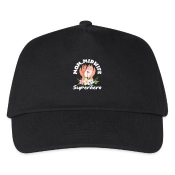 Sage-femme Super-héroïne Maman Sage-femme - Casquette de baseball Enfant - noir - Devant