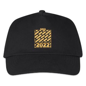 2022 - Kinder Basecap - Schwarz - Vorne