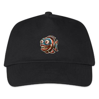 Poisson - Casquette de baseball Enfant - noir - Devant