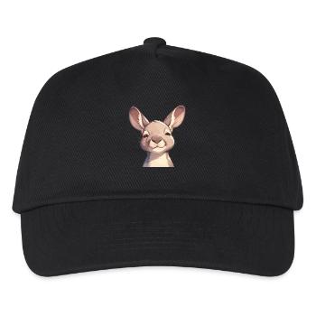 Kangaroos Kangaroo - Kids’ Baseball Cap - black - Front