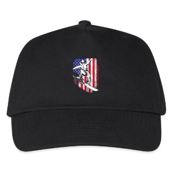 Snowboard Snowboarding Snowboard Holidays Snowboarders - Kids’ Baseball Cap - black - Front