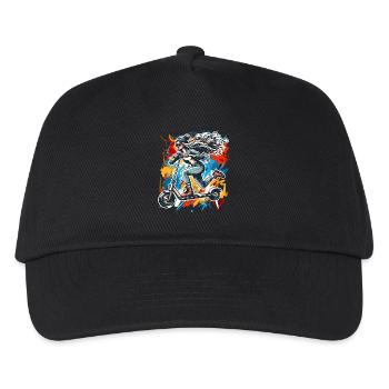 Trottinettes E-Scooters E-Scooters - Casquette de baseball Enfant - noir - Devant