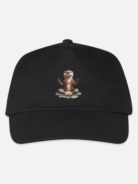 Otter - Kinder Basecap - Schwarz