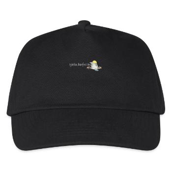Niedlicher Maulwurf-Gärtner Cute Mole Gardener - Kinder Basecap - Schwarz - Vorne