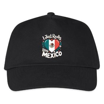 Mexico Mexico Mexican Spanish - Kids’ Baseball Cap - black - Front