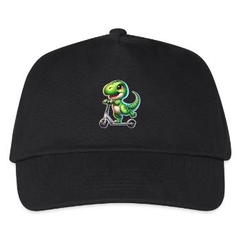 E-Scooter E-Roller Dino T Rex Scooter - Casquette de baseball Enfant - noir - Devant