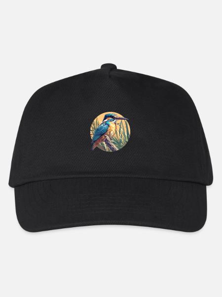 Eisvögel Eisvogel - Kinder Basecap - Schwarz