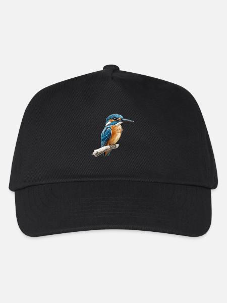 Eisvögel Eisvogel - Kinder Basecap - Schwarz