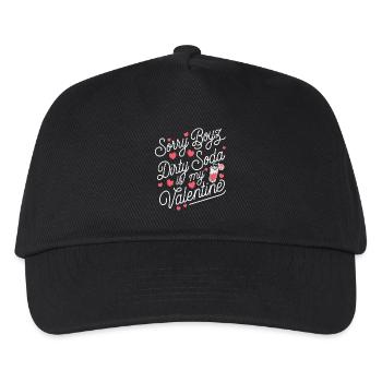 Désolé Boyz Dirty Soda est mon Valentin - Casquette de baseball Enfant - noir - Devant
