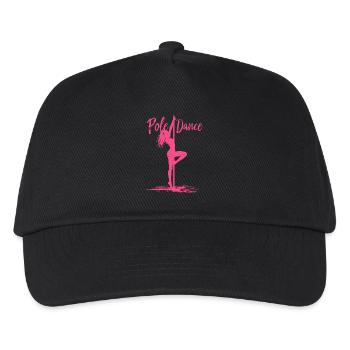 Pole Dance Pole Tänzerin Stangentanz - Kinder Basecap - Schwarz - Vorne