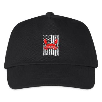 Crab - Kids’ Baseball Cap - black - Front