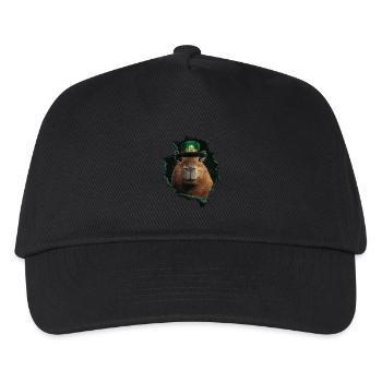 St. Patrick's Wasserschwein - Kinder Basecap - Schwarz - Vorne