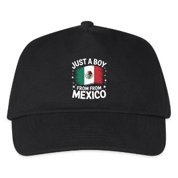 Mexico Mexico Mexican Spanish - Kids’ Baseball Cap - black - Front