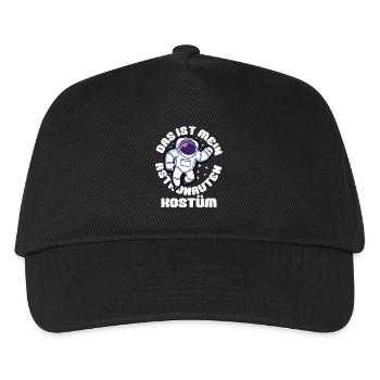 Das Ist Mein Astronauten Kostüm - Kinder Basecap - Schwarz - Vorne