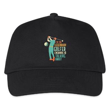 Je suis le golfeur légendaire dont tout le monde parle - Casquette de baseball Enfant - noir - Devant