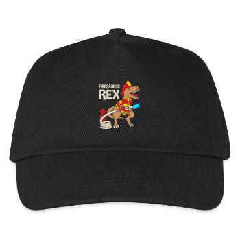Pompier Pompier - Casquette de baseball Enfant - noir - Devant