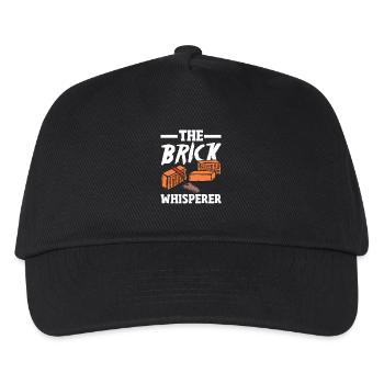 Mason The Brick Whisperer - Kids’ Baseball Cap - black - Front