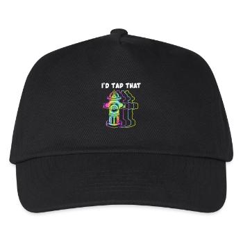 Pompier Pompier - Casquette de baseball Enfant - noir - Devant