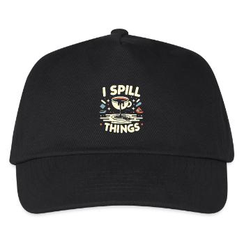 I Spill Things 11 - Kinder Basecap - Schwarz - Vorne
