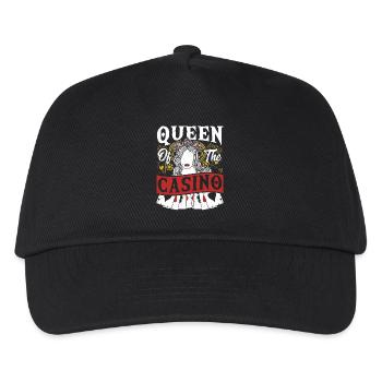 Jackpot Gambling Casino Theme Party - Casquette de baseball Enfant - noir - Devant