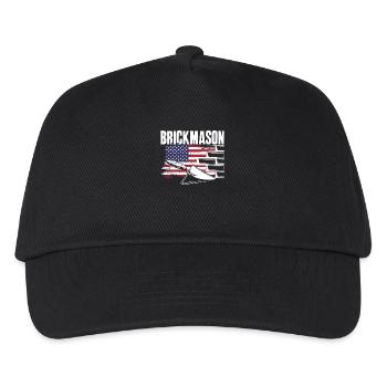 Bricklayer Bricklayer American Pride - Kids’ Baseball Cap - black - Front