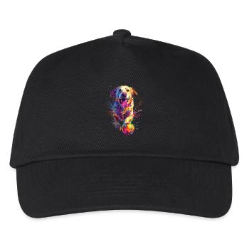 Labrador Retriever - Kinder Basecap - Schwarz - Vorne