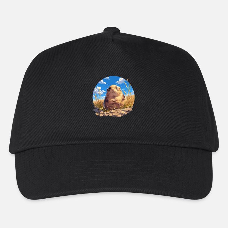 Lemminge Lemming - Kinder Basecap - Schwarz